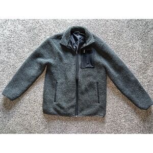 Beverly‎ Hills Polo Club Gray Men's Fleece Jacket size Large